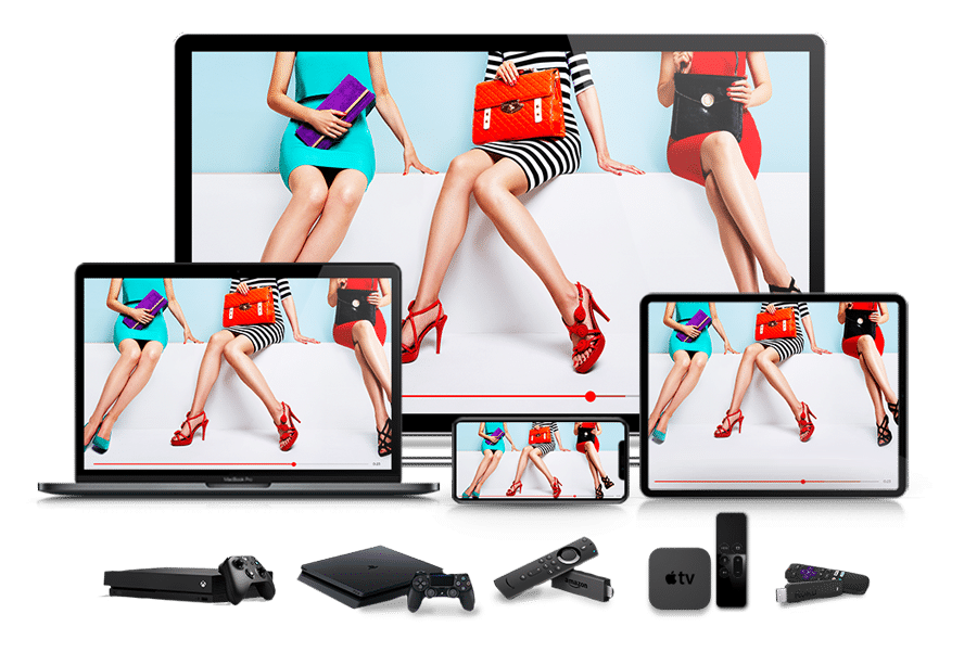 Keynes Digital CTV examples on various devices and digital platforms